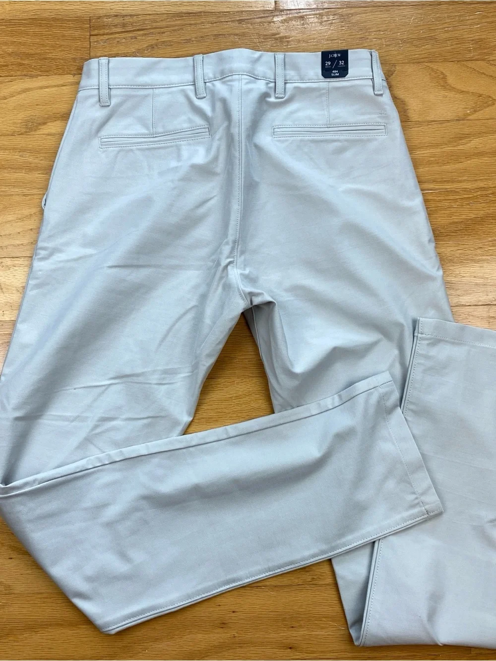 J.Crew 484 Slim-fit Tech Pants, color Ashen Taupe, Men’s Size 29x32 NWT